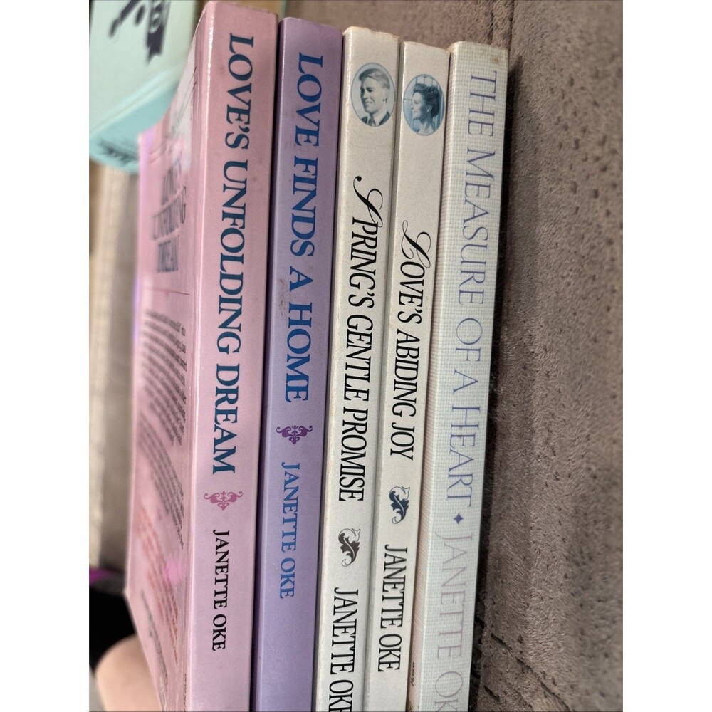 Janette Oke 5 Book Lot Love Comes Softly Series Christian Historical Romance